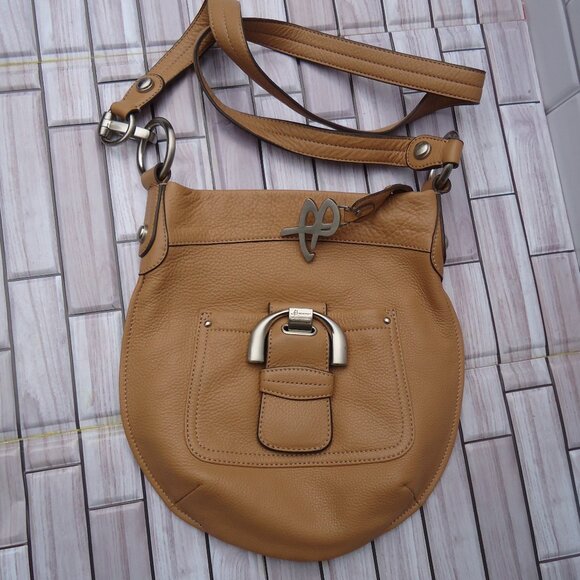 b. makowsky Handbags - B. Makowsky designer pebble leather crossbody bag/ purse.